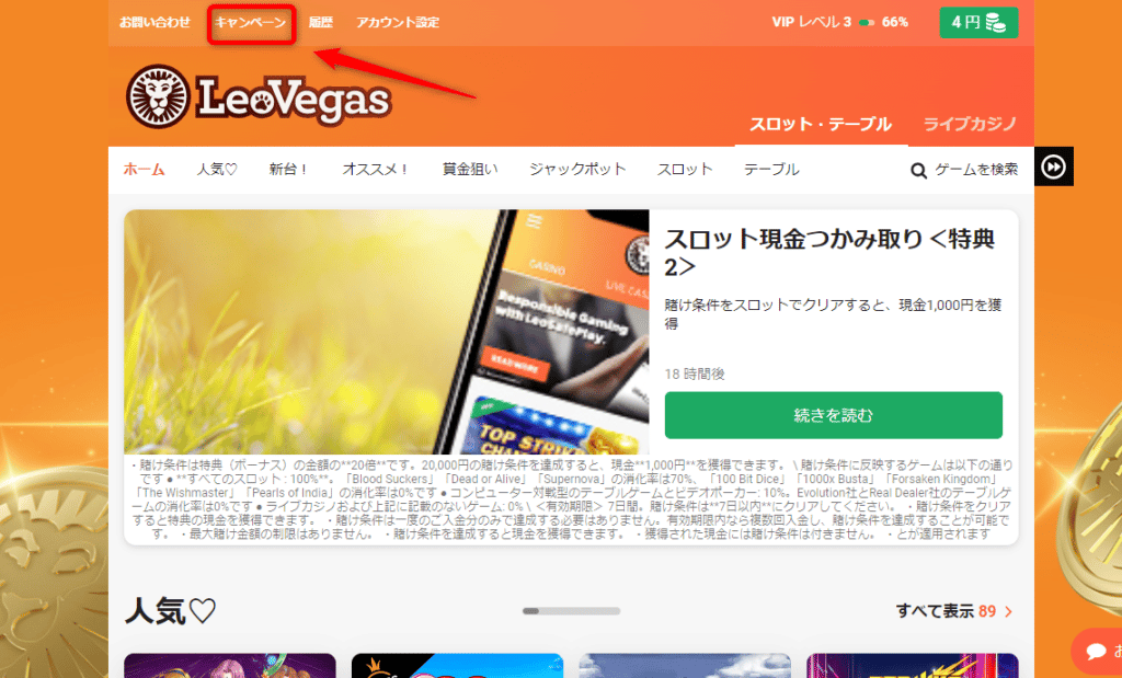 【2022年最新版】レオベガスカジノ(LEOVEGAS)の評判や登録方法、入出金方法までを徹底解説
