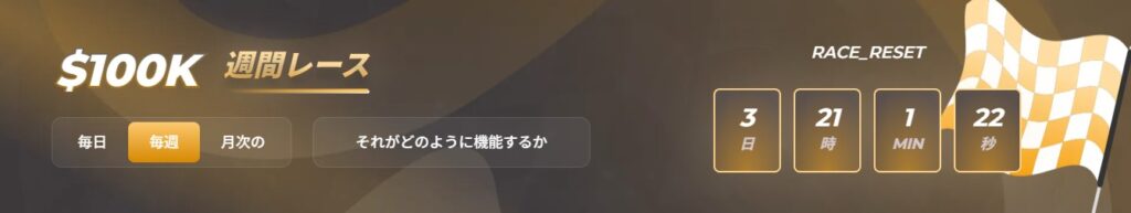 レインベットカジノ レース